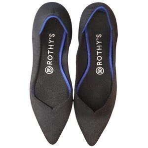 Rothy's The Point, Black, Size 8.5